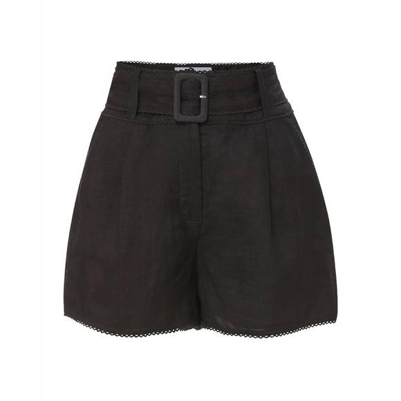 NEW VERONICA BEARD hobbes short in black - Picture 4 of 5